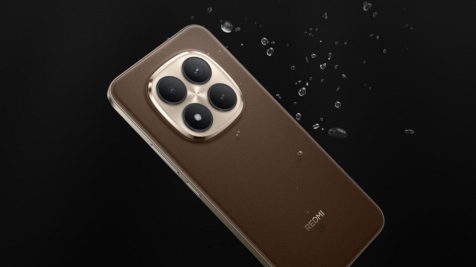Echtes Outdoor-Monster: Das Redmi Note 15 Pro+ hält dank IP68-Zertifizierung und TÜV SÜD-Prüfung sogar bis zu 24 Stunden in 2 Metern Wassertiefe durch.