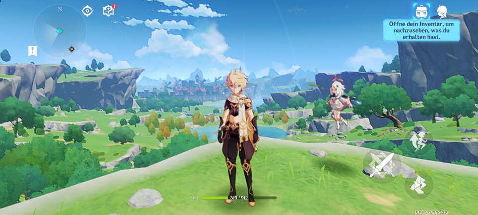 Spiele wie Genshin Impact können flüssig gespielt werden, doch nur auf sehr reduzierter Grafik. (Bildquelle: GameStar Tech)