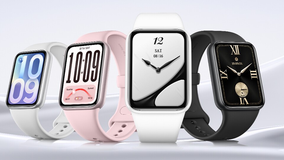Die Uhr gibt es in verschiedenen Farben, mit verschiedenen Widgets und Zifferblättern und das Armband ist wie immer austauschbar.