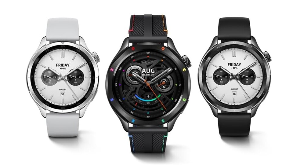 Meines Erachtens nach ist die Watch S4 in der Rainbow Version am schönsten. Wem das zu viel ist, kann auf die Standard-Verisonen in schwarz oder weiß zurückgreifen.
