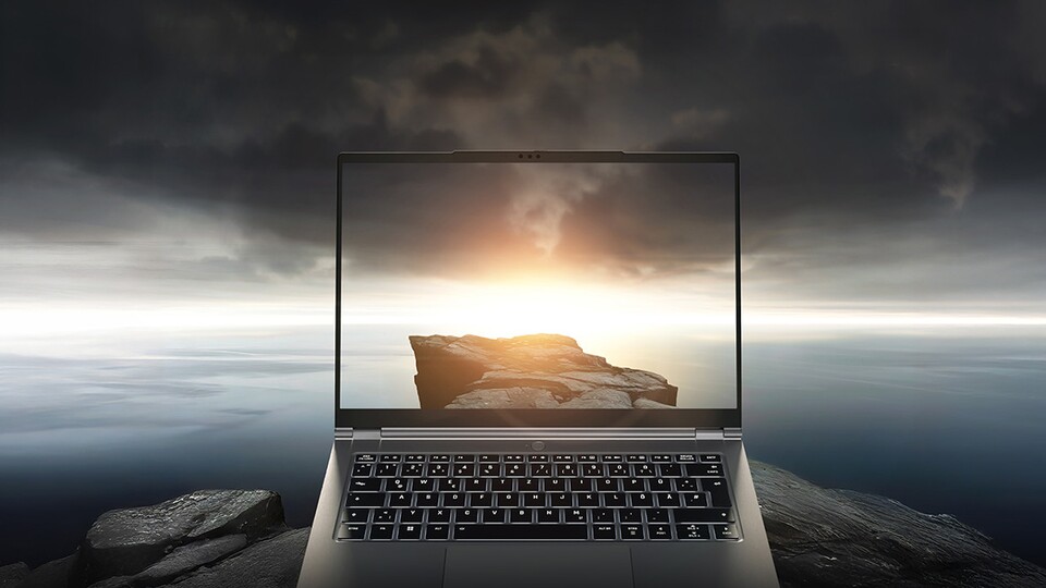 Auf so einem schönen Display lässt es sich gut arbeiten.