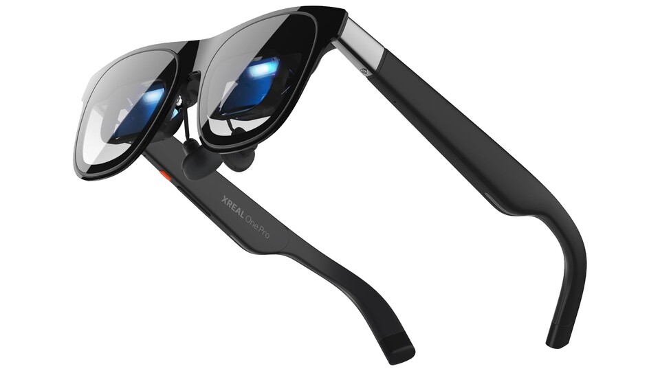 Die XREAL One Pro sieht fast genauso aus wie eine normale Brille.