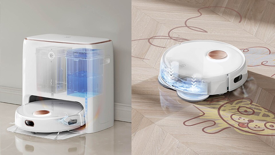 Der Yeedi ist spezialisiert auf starkes Schrubben und Wischen - und zum Prime Day 2023 im Angebot.