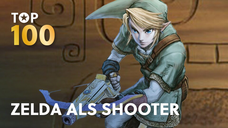 Ja, The Legend of Zelda war mal ein Shooter - schafft es aber nicht in unser Top-Ranking.