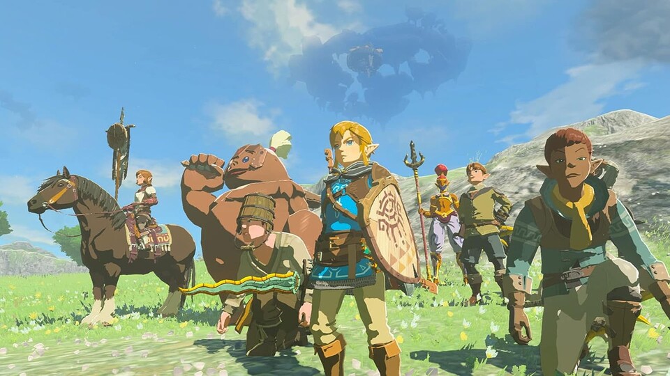 Link und seine Freunde müssen sich in Tear of the Kingdom einer neuen Bedrohung stellen.