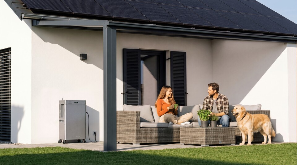 Die Zendure-Speicher sind nach IP65 vor Feuchtigkeit und Staub geschützt, sogar eine Akkuheizung für kalte Winter ist integriert: Prädikat voll outdoortauglich.