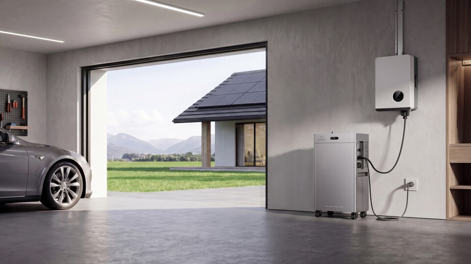 In Verbindung mit einer Wallbox agieren die Zendure SolarFlow Mix-Produkte auch als private Tankstelle für das E-Auto.