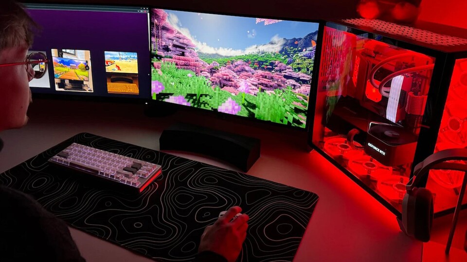 Mit der Scentbar riecht ihr das Holz und die Blumenwiesen in Minecraft!