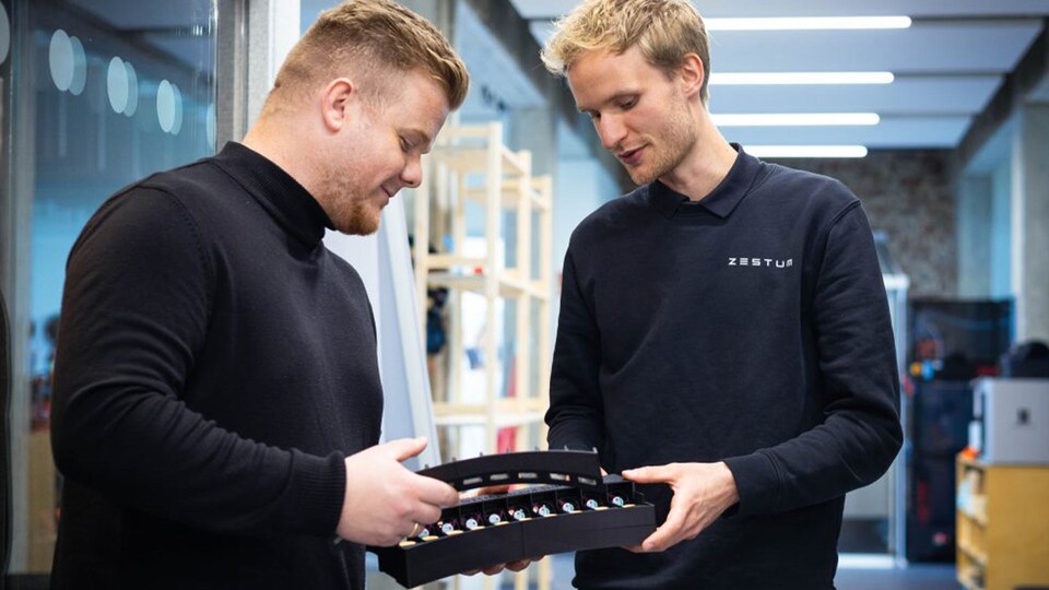 Das junge deutsche Start-up Zestum aus Köln steckt hinter der Scentbar.