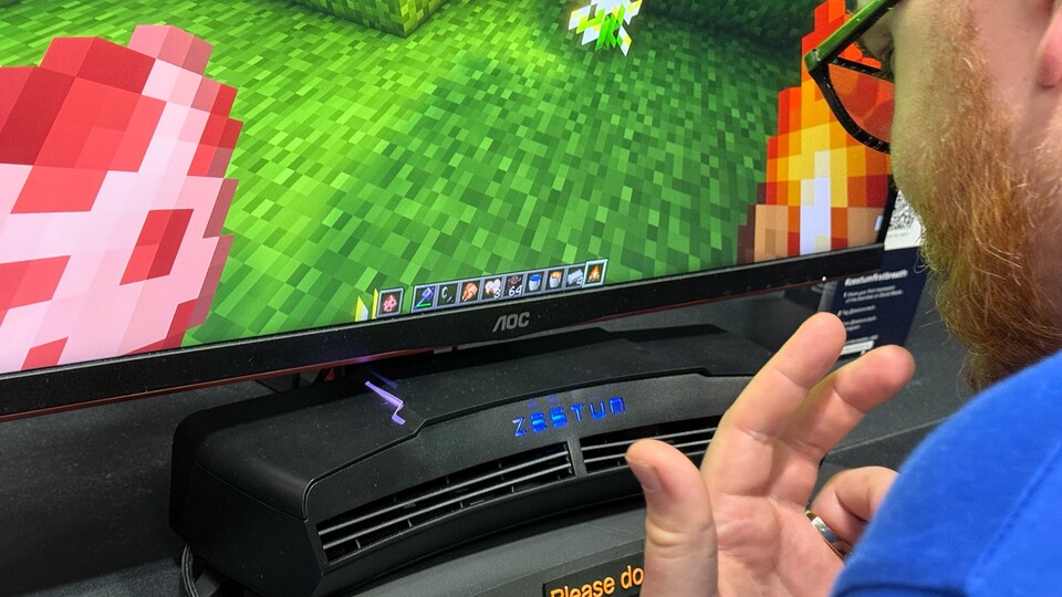 Spiele zu riechen, ist in der Tat eine ganz neue Erfahrung.