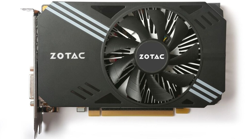 Die Zotac GeForce GTX 1060 ITX Edition ist mit 6 GByte GDDR5 ausgestattet.