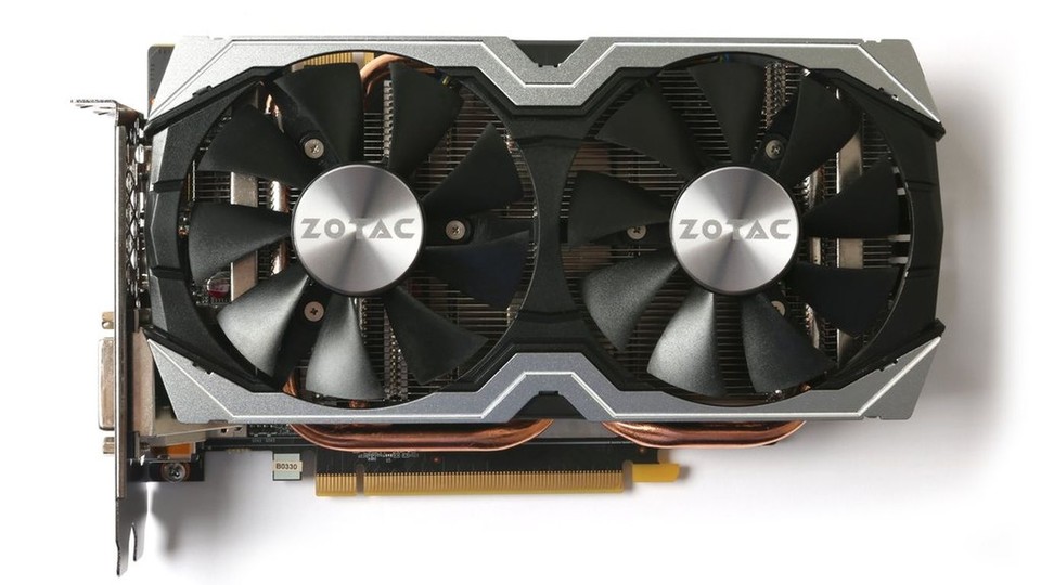 Die Zotac GeForce GTX 1070 Mini bietet viel Leistung auch in kleineren Rechnergehäusen.