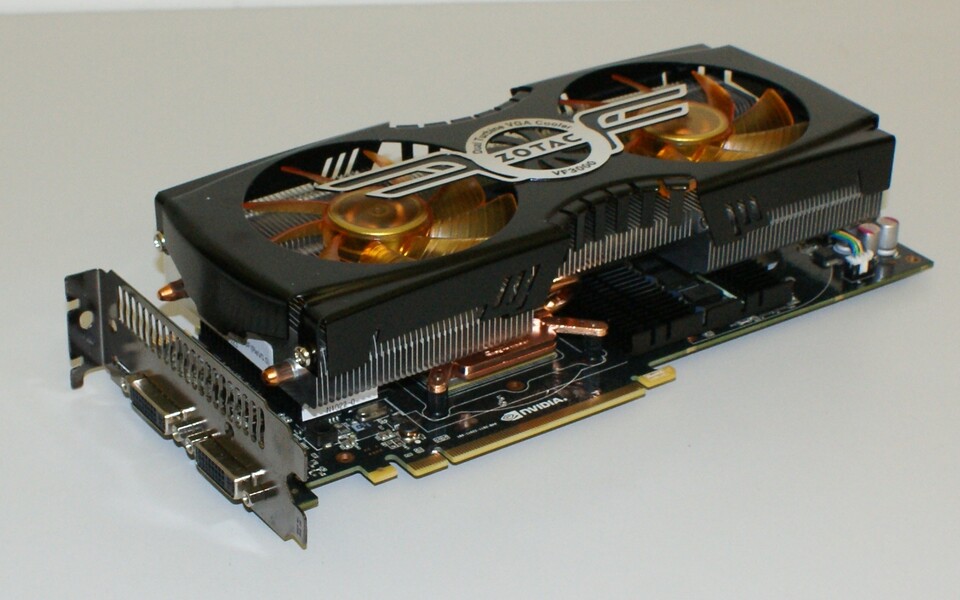 Die Geforce GTX 480 AMP ist die leiseste GTX 480 mit Luftkühlung.