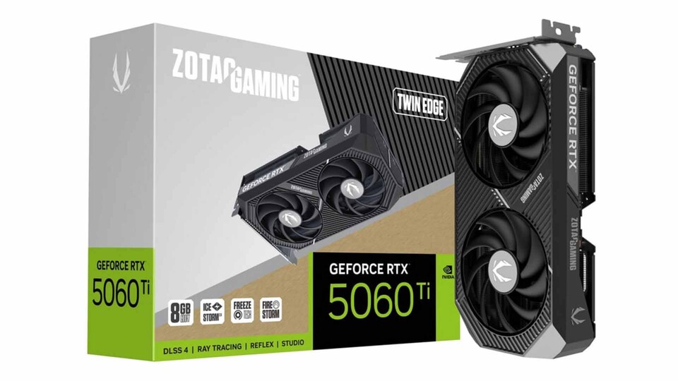 Mehr GPU-Leistung für hohe Bildraten: ZOTAC GeForce RTX 5060 Ti Twin Edge macht eurem Full-HD-Monitor Beine!