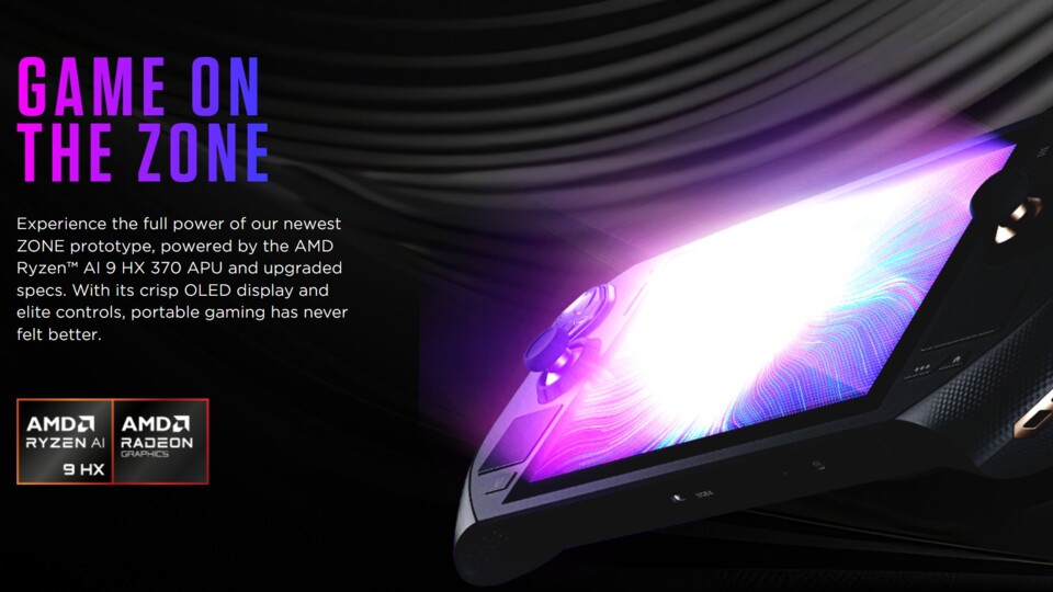 Der OLED-Bildschirm mit Full-HD-Auflösung und 120 Hz hat mir schon beim ersten Handheld sehr gut gefallen. (Bildquelle: Zotac Gaming)