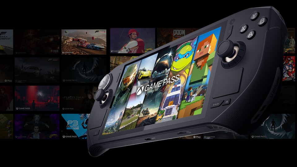 Mit dem Handheld könnt ihr selbstverständlich auch auf die riesige Spielebibliothek des Xbox Game Pass zugreifen.