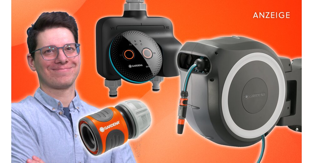 Schlauchaufroller, Bewässerungscomputer, Viereckregner: Riesiger Gardena-Sale bei Amazon!