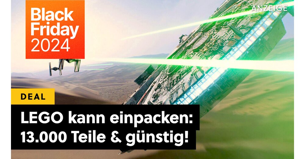 LEGO Star Wars and Co. à des prix incroyables : Millennium Falcon fabriqué à partir de plus de 13 000 pièces à un prix incroyable lors du Black Friday !