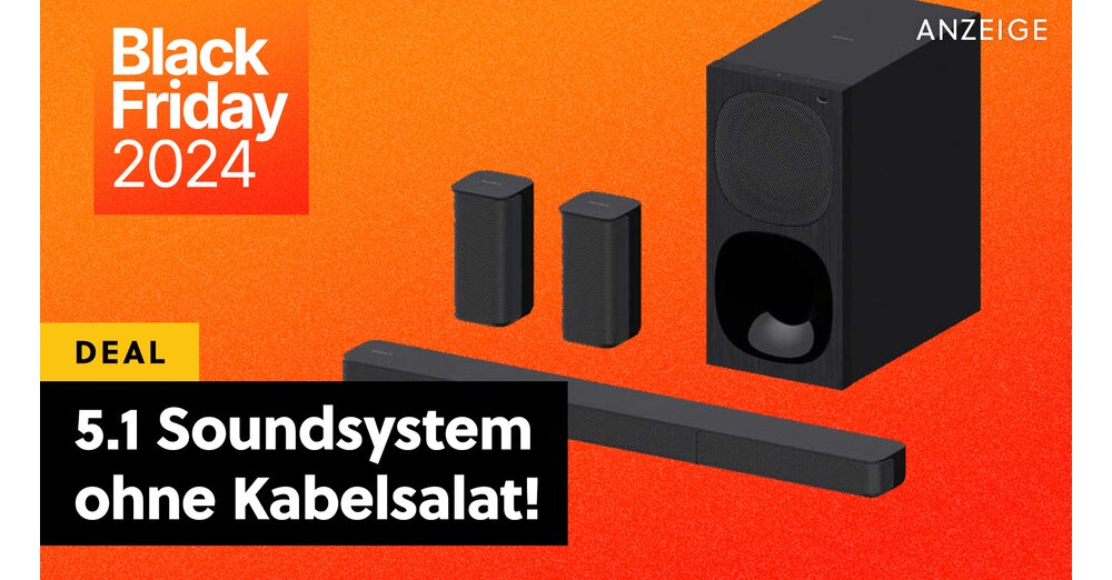 Système audio sans fil 5.1 de Sony à prix fou : 400 watts de puissance sans câbles emmêlés dans l'offre Black Friday !