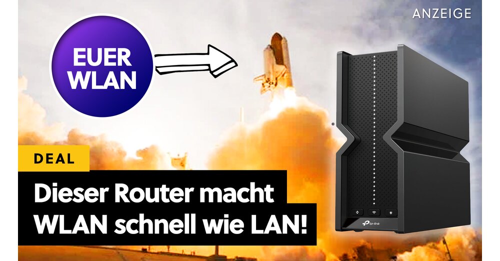 Wlan Internet Tschüss, langsames Internet: Dieser neue Router könnte eure WLAN so ...