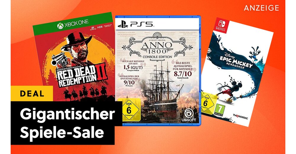 Obtenez 3 jeux, n'en payez qu'un : obtenez trois jeux pour 49 € lors de la méga vente MediaMarkt