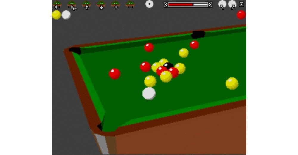Notice Billiards Simulator II Amiga 500 - Rare