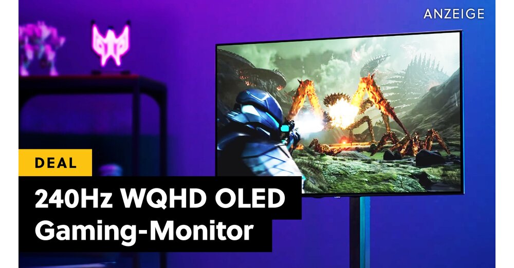 Je convoite des moniteurs de jeu OLED comme celui-ci depuis des semaines 