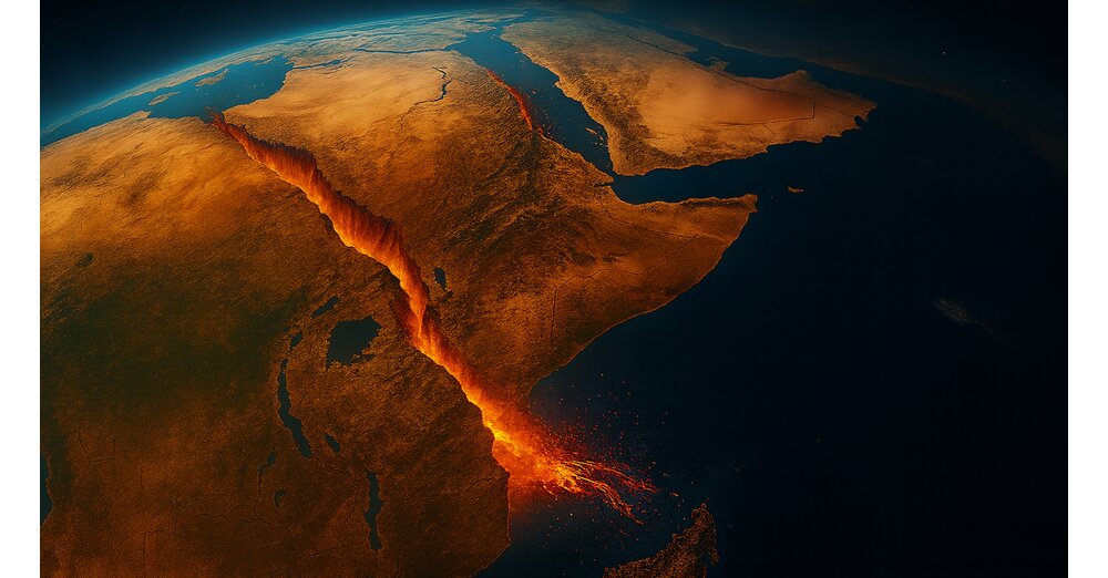 Afrika zerreißt: Messungen zeigen, wie schnell sich der Kontinent