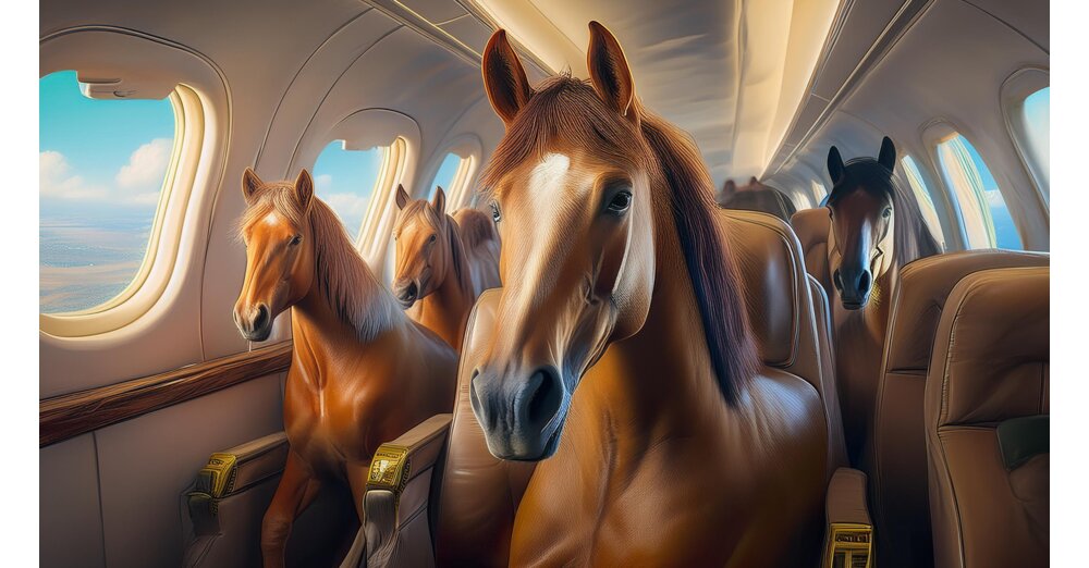 Olympia 2024 Wusstet ihr, dass Pferde mit der »Air Horse One