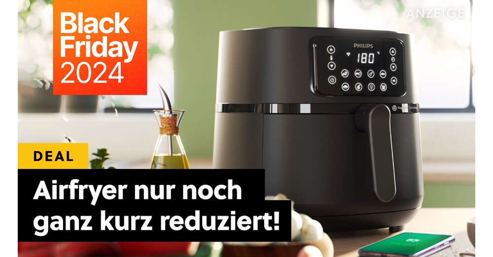 Dernière chance : la Philips Airfryer proposée au prix du Black Friday 