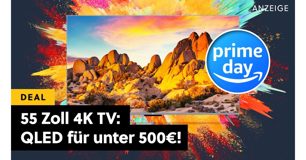 Amazon の最高の 55 インチ 4K TV が 500 ユーロ以下: おそらく、市場で最もスマートな TV が今、本当に安いのです。