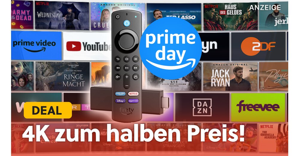 すでにプライムデイのオファー：Fire TV Stick 4Kは50％削減されました！
