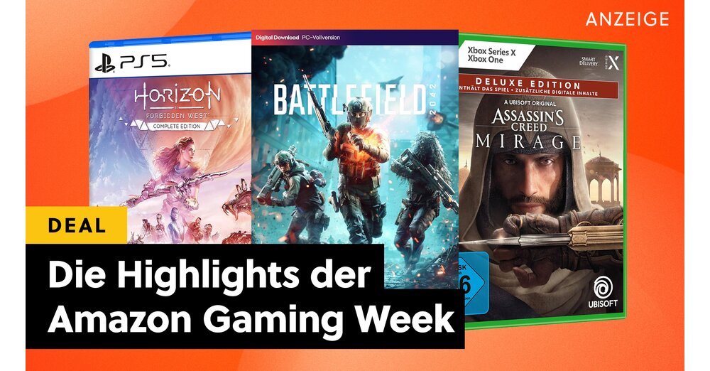 Die Amazon Gaming Week Ist Gestartet Jetzt Hunderte Spiele Und Amazon Gaming Week Amazon 30042024 Teaser 6288851 