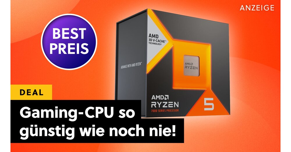 Un processeur de jeu parfait, moins cher que jamais : le prix actuel de l'AMD Ryzen 5 7600X3D est presque effronté !