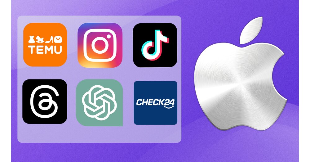 Top Apps d'Apple 2024 : une certaine application de médias sociaux devient de plus en plus populaire