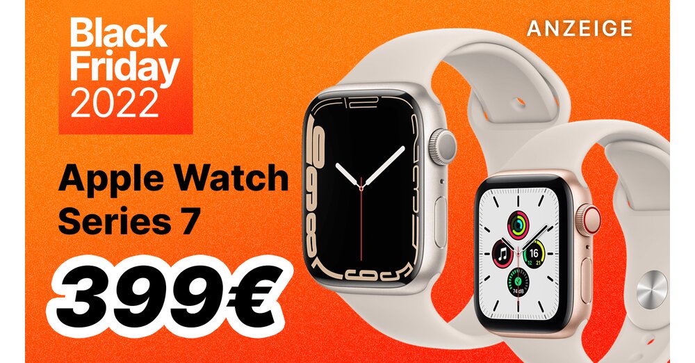 Die besten Angebote fur Apple Watch 7 Polarstern und Armbander am Black Friday bei Amazon