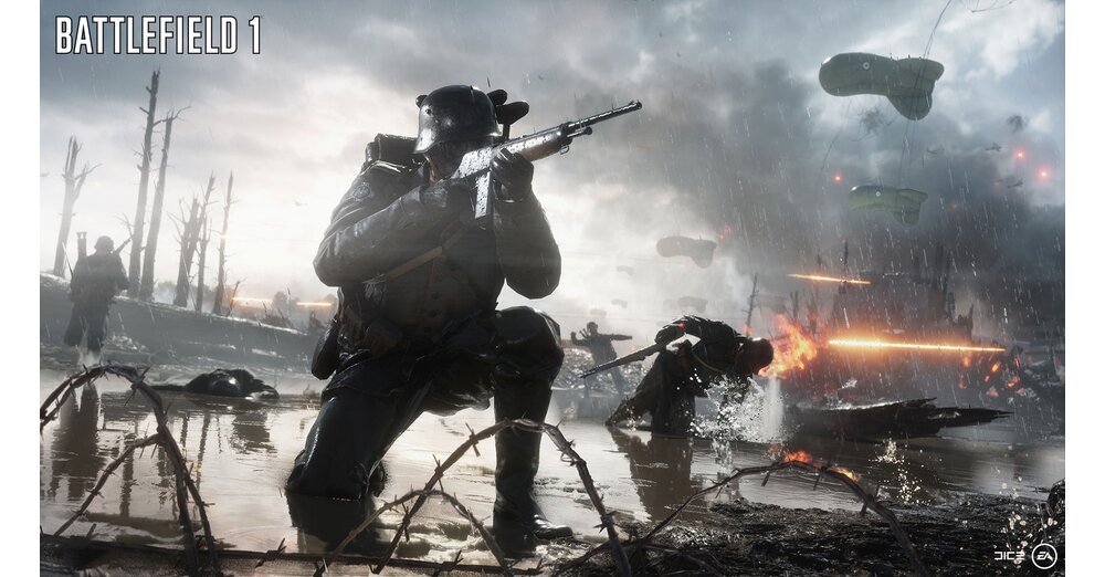 戦場1-エキサイティングなフォグカードが示され、気象システムの詳細