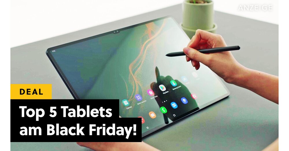 Les meilleures tablettes pour le Black Friday : vous pouvez obtenir ces crackers de Samsung, Xiaomi and Co. vraiment pas cher !