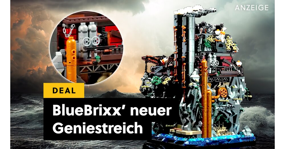 Blaustein Castleに加えて、BlueBrixxは5,000を超える石でレゴが恐怖を教える新しい傑作を作成しました