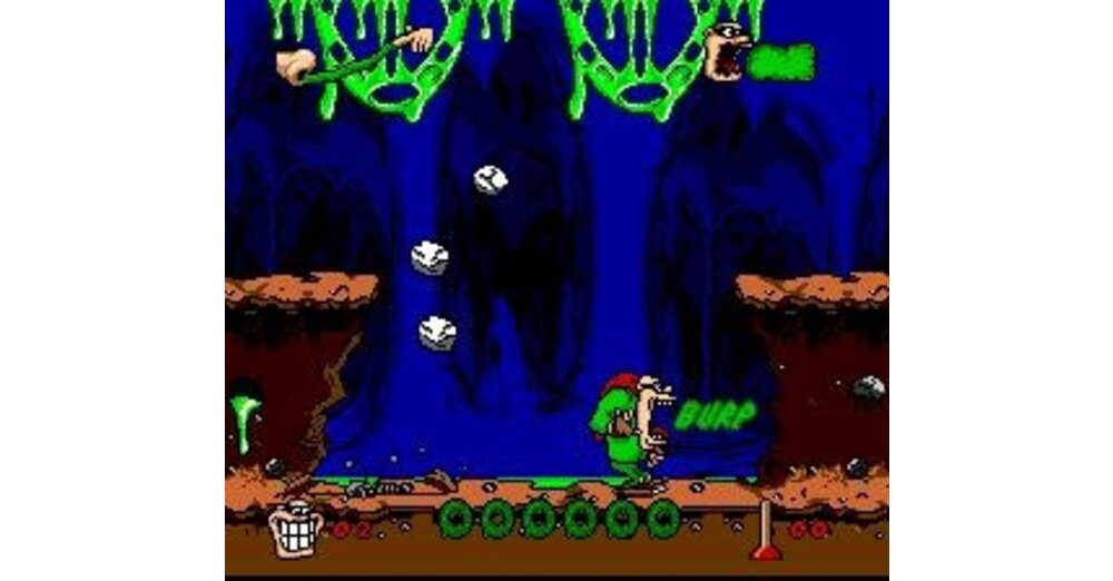 BOOGERMAN：ピックとフリックアドベンチャーSNES
