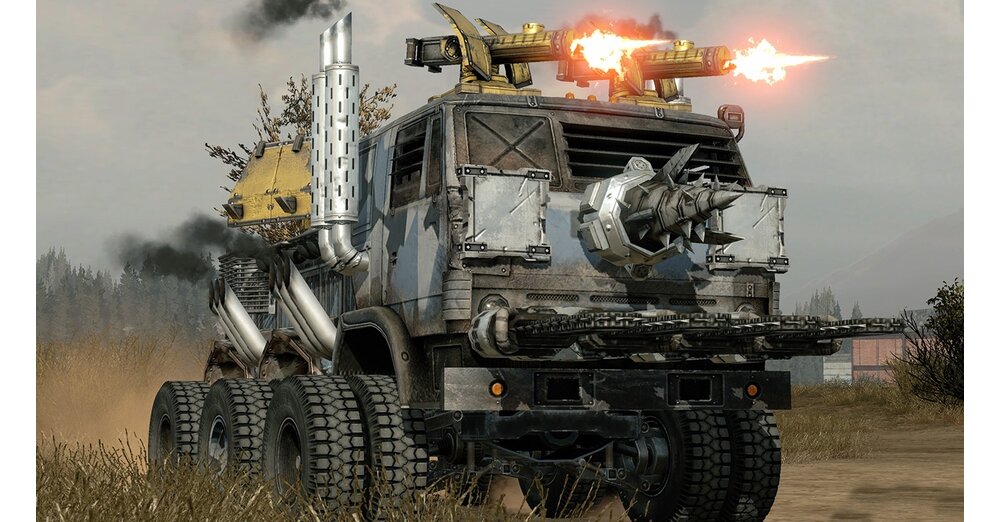 エンドタイム車両アクションゲームのクロスアウトリリース日です