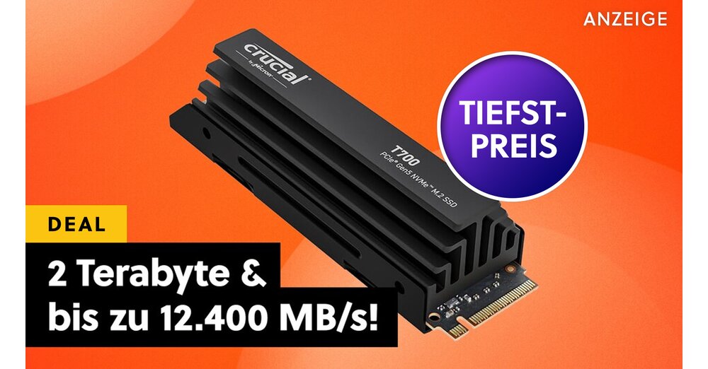 Plus de moitié réduit : l’un des SSD les plus rapides de tous les temps est désormais moins cher que jamais !