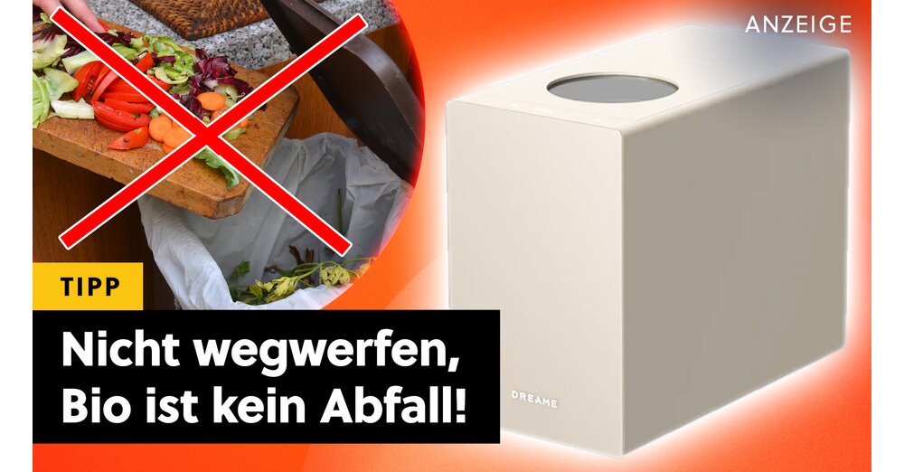 Kompostieren in der eigenen Wohnung  ohne Gestank und in nur wenigen  Stunden, dank einer Innovation