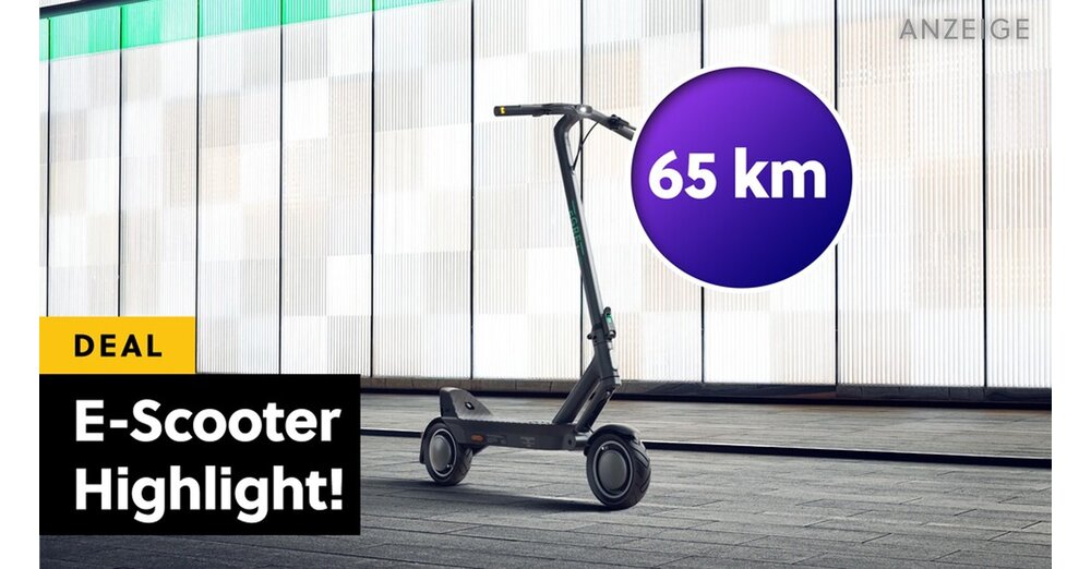 Ce scooter électrique pliable avec pneumatiques et légal sur route donne à Xiaomi &amp; Co. beaucoup de concurrence !