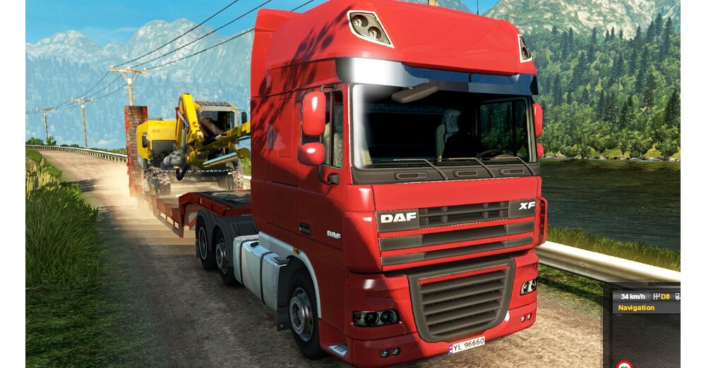 Euro Truck Simulator 2 Titanium-Edition テスト