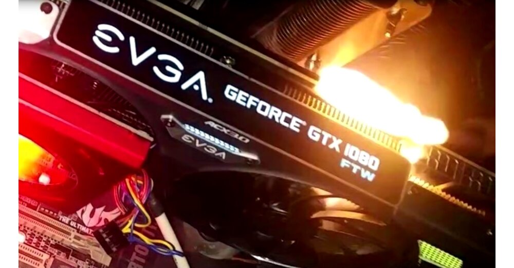 EVGA Geforce GTX 1070 および 1080 FTW 