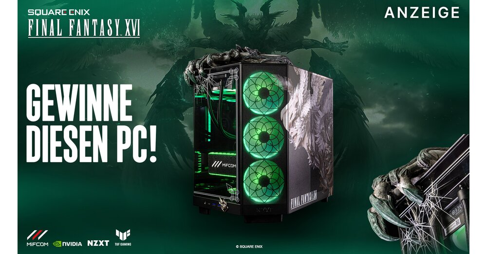 7,500 ユーロ相当のモンスター ゲーミング PC を獲得: ファイナルファンタジー 16 をどれだけ愛しているかを教えてください