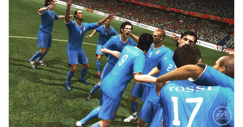 FIFAワールドカップ2010-スクリーンショットMIT Buffon＆Co。