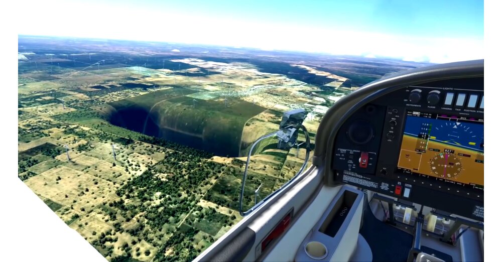 Flight Simulator: ブラジルで巨大な亀裂を発見、その背後にあるもの