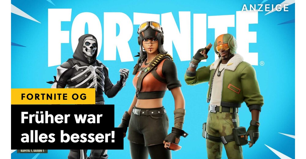 Découvrez Fortnite comme à l'époque : le mode OG est désormais jouable en permanence